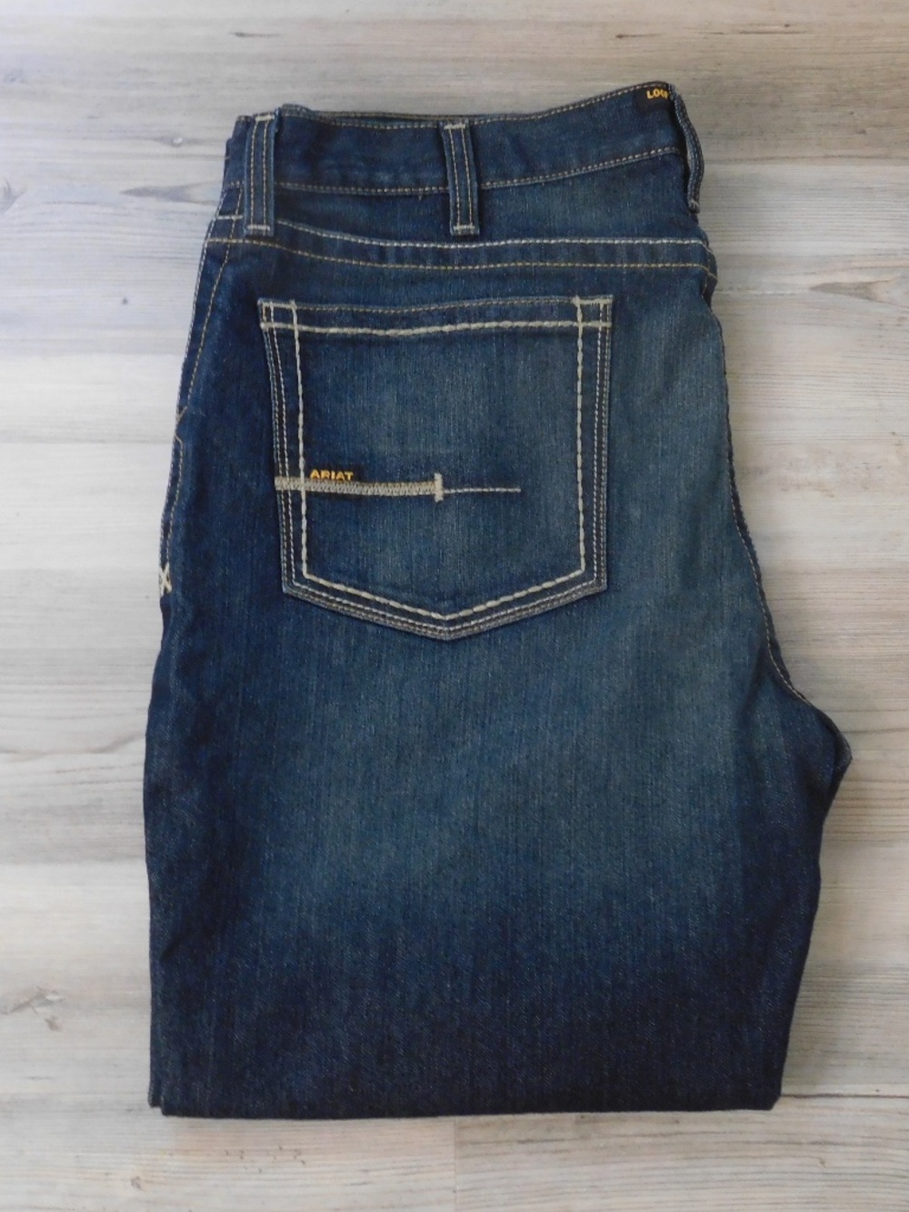 Arait Rebar M 4 Relaxed Straight Leg Jeans Cobalt Mens 38/29